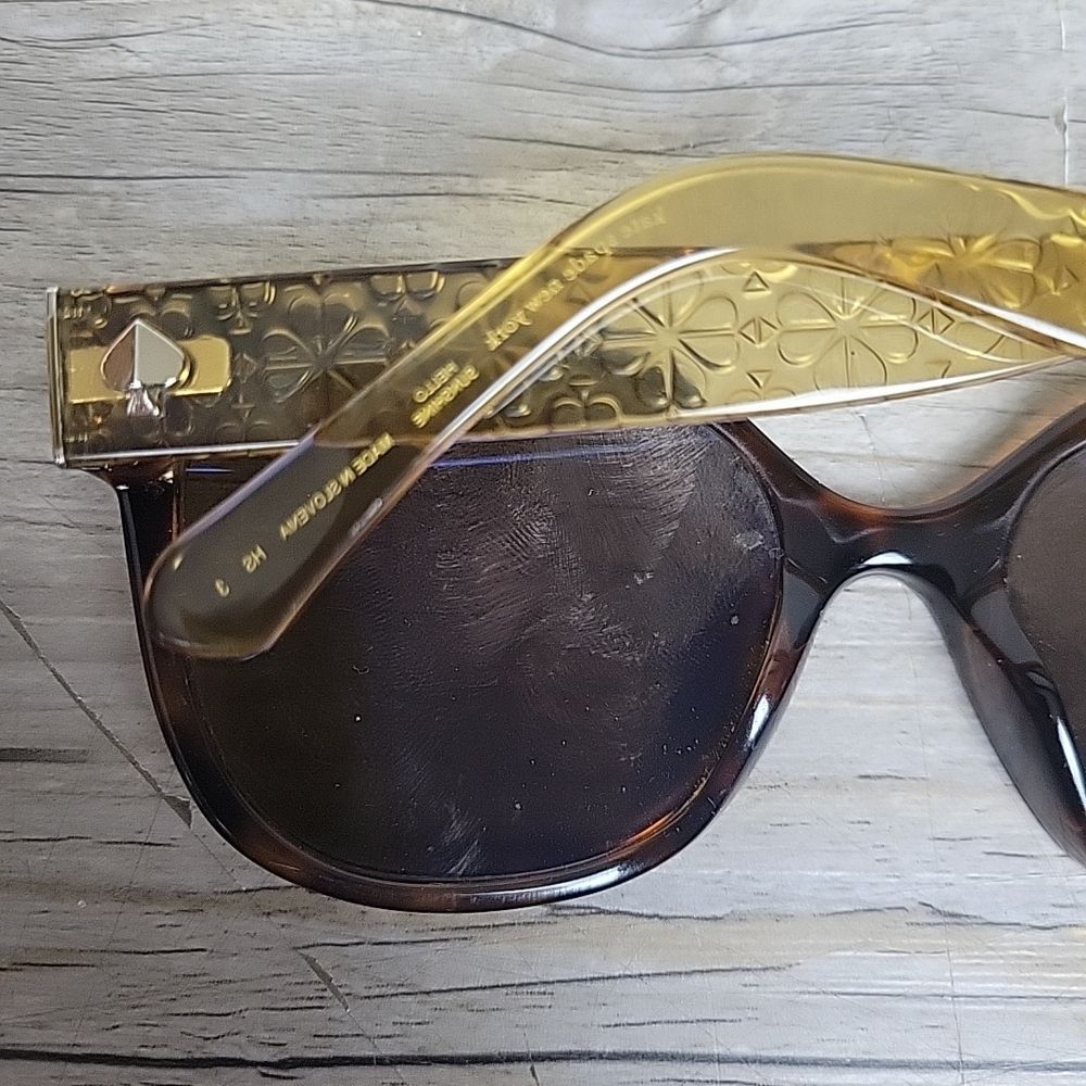 Kate Spade Hello Sunshine Sunglasses Ryleigh/G/S 086HA Frames Only 54-19 140 - Picture 10 of 12